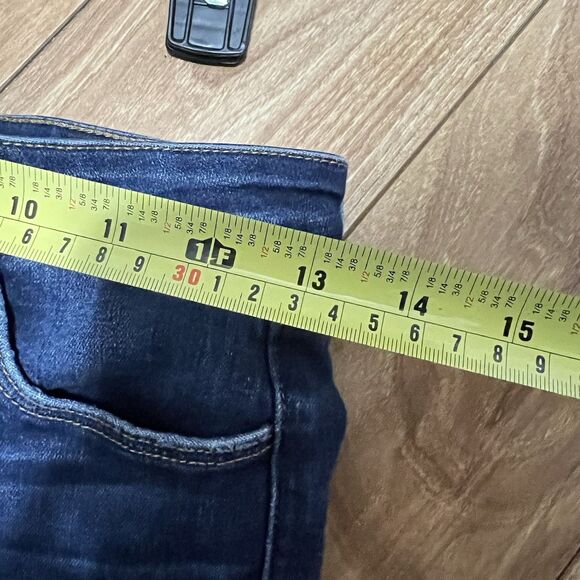 L'AGENCE Marguerite High Rise Skinny Denim Jean In Baltic Size 26 Dark Wash - Picture 7 of 7